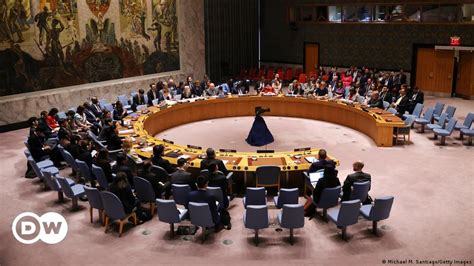 Gaza War Un Security Council Backs Us Cease Fire Plan Dw 06112024