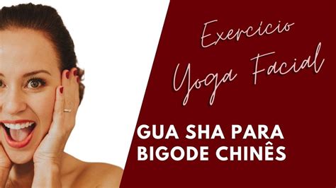 Yoga Facial Exercício Com Gua Sha Para Bigode Chinês Shorts Youtube