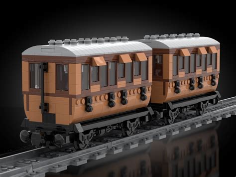 Lego Moc Passenger Coaches Local Line By Mikeybrickalloti