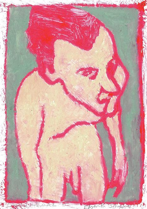 Red Nude Painting By Edgeworth Johnstone Fine Art America