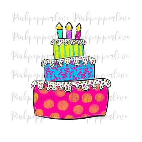 Happy Birthday Cake Clipart