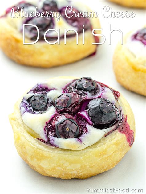 Blueberry Cream Cheese Danish Recipe From Yummiest Food Cookbook