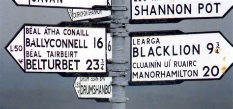 Irish Townlands and Place Names