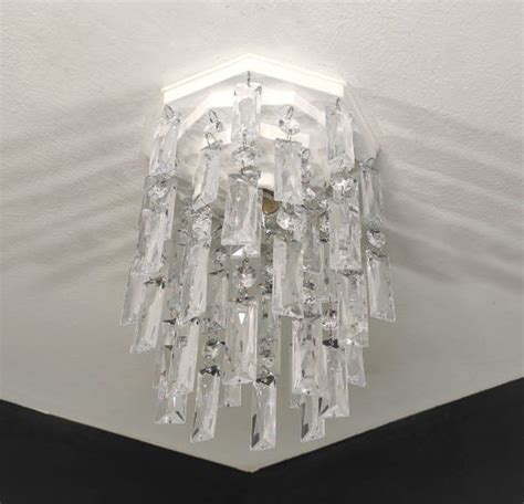 Lumin Ria Moderna Lustre De Cristal Acr Lico Plafon Decora O