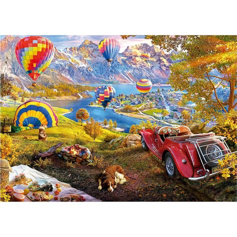 Puzzle Pi Ces Vall E Des Montgolfi Res Educa Rue Des Puzzles