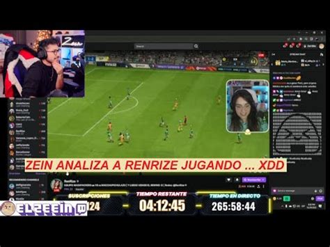 ZEIN PASA POR EL STREAM DE RENRIZE PARA ANALIZAR SU JUEGO VISITA