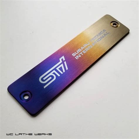 Subaru Titanium Battery Hold-Down