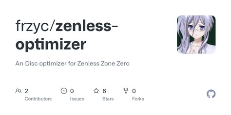 GitHub - frzyc/zenless-optimizer: An Disc optimizer for Zenless Zone Zero