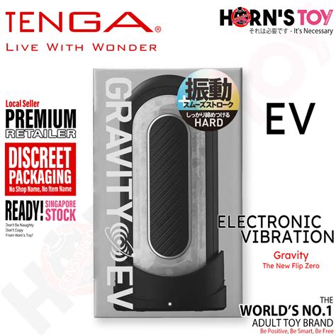 Tenga Flip Zero EV Gravity Electronic Vibration Rechargeable Male Masturbator Sex Horns Toy For