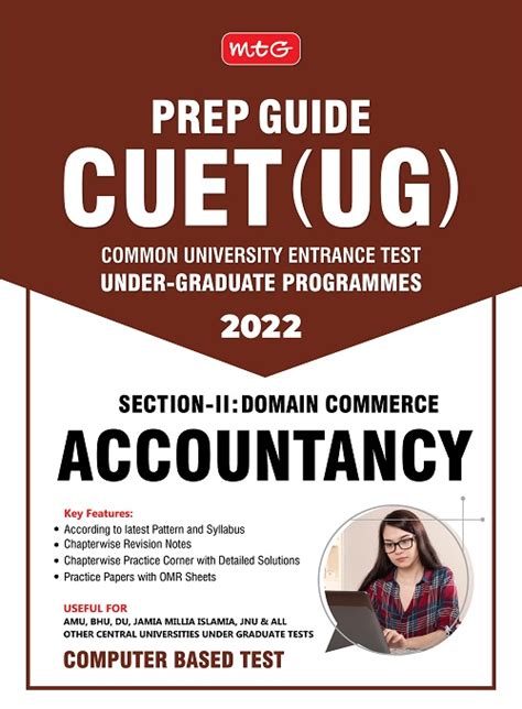 Cuet Ug Prep Guide Sectionii Accountancy Mtg Learning Media