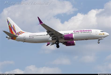 Y Jam Caribbean Airlines Boeing Max Photo By Shon Fridman Id