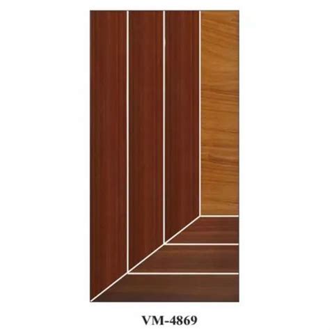 Teak Wood Interior Vm 4869 Natural Veneer Door At Best Price In