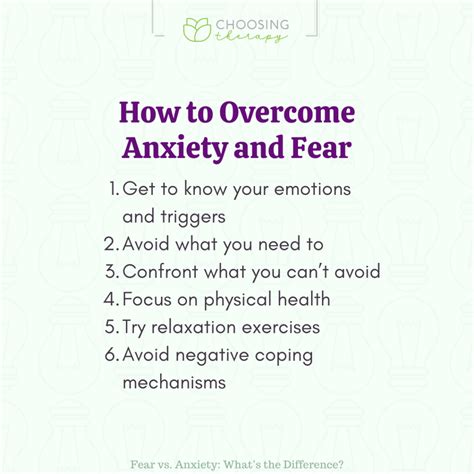 Fear Vs Anxiety Whats The Difference