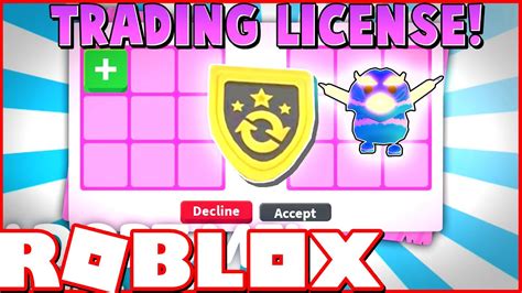 ADOPT ME HOW TO GET A TRADING LICENSE ROBLOX Adopt Me YouTube