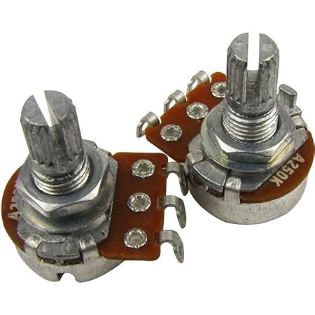 Musiclily M Tricas Tama O Peque O Mm Split Shaft Audio Taper Poti