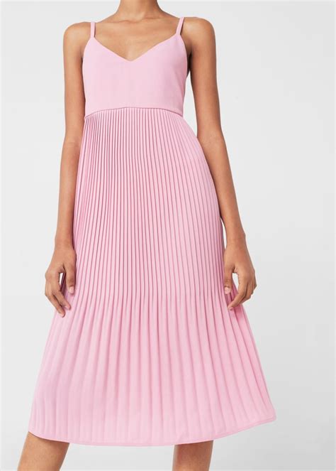 Mango Pleated Dress Affordable Wedding Guest Dresses 2017 Popsugar Fashion Photo 4