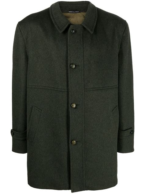 A N G E L O Vintage Cult 1990s Classic Collar Wool Jacket Farfetch