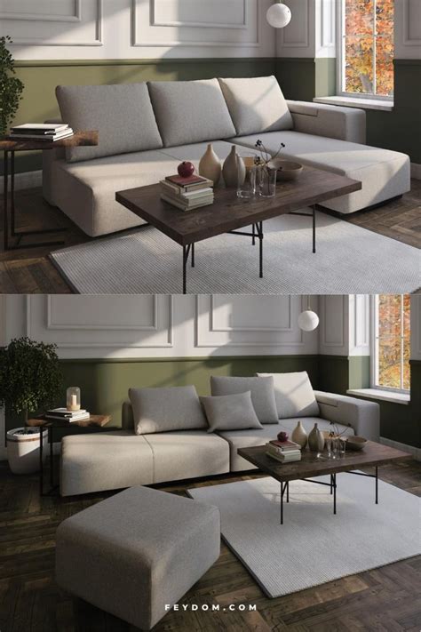 Nude Color Sofa Space Saving Sofa Fold Out Sofa Bed Modern Convertible Couch Feydom