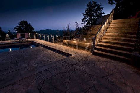 LED Patio Fence Lighting - Contemporary - Patio - St Louis - by Super ...