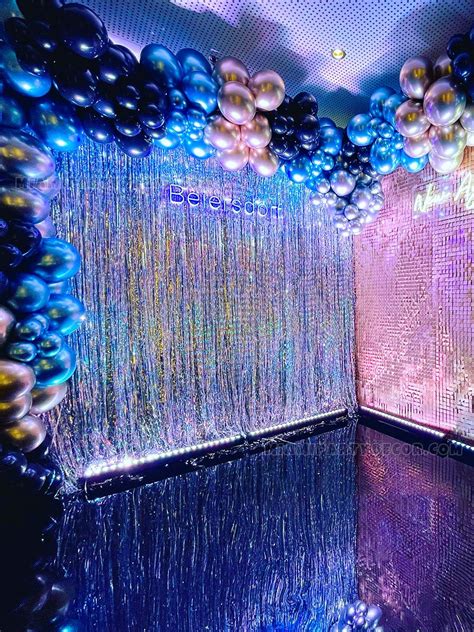 Shimmer Wall Backdrop Party - Miami Party Decor - Party Decorations ...