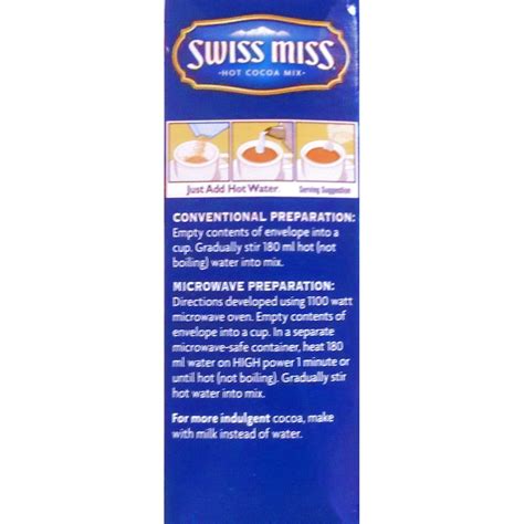Swiss Miss Hot Cocoa Mix Rich Chocolate Flavor 10 Packs 280g GtPlaza Inc