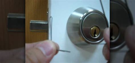 How To Unlock A Door Without A Key