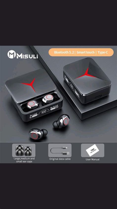 Earbuds M90 Pro with Power Bank Upto 48 Hours Playback Bluetooth ...