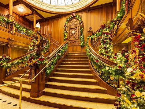 Take a look inside the Titanic Museum housed in a replica of the ship ... 