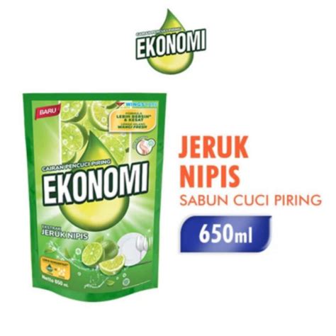 Jual Ekonomi Liquid Jeruk Nipis Refill 650 Ml Shopee Indonesia