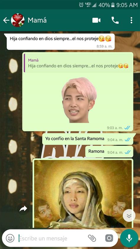 La Santa Ramona Es La Clave De La Gloria ARMY S Amino Amino