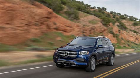 First Drive Review 2020 Mercedes Benz Gls Class Luxury Suv Barrels Ahead