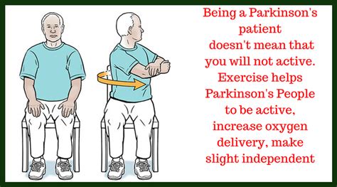 Exercises For People With Parkinsons Disease Exercise Poster