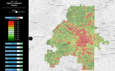 Trees Atlanta Seeks to Increase Visibility of Atlanta’s Tree Canopy using Google Maps | Trees ...