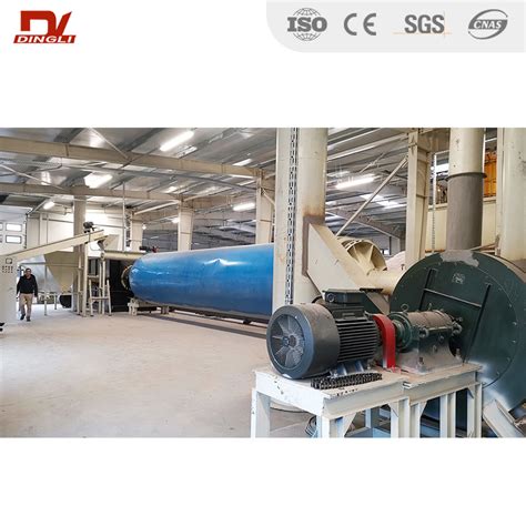 Dry Ton Per Hour Wood Sawdust Rotary Drum Dryer Machine China