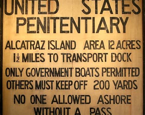 Alcatraz Island Sign Historic Landmark Vintage Photography San Etsy