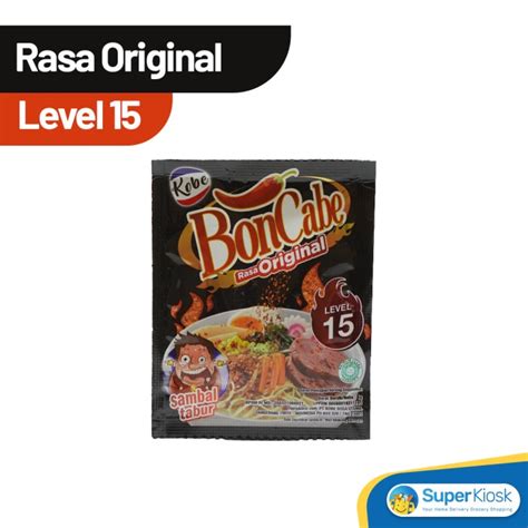 Jual Kobe Boncabe Sambal Tabur Sachet Rasa Original Level 15 7 Gr