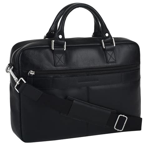 Мужская кожаная деловая сумка Picard Buddy 5758 51B_schwarz_pc ...