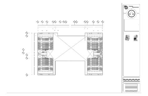 Planos Arquitectónicos Completos Sobre Un Cinema Profesor Del Portillo