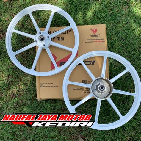 Jual Velg Rossi VRossi Zigen Swan Palang 8 Honda Kharisma Warna Putih