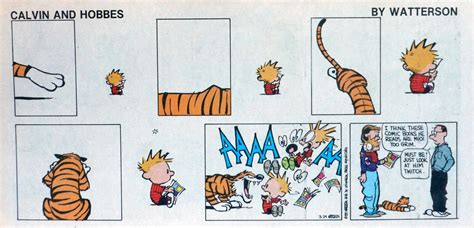 Calvin And Hobbes By Bill Watterson Color Sunday Comic Page March