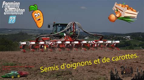 Fs Le Santerrois Team Fds Semis D Oignons Et De Carottes Youtube