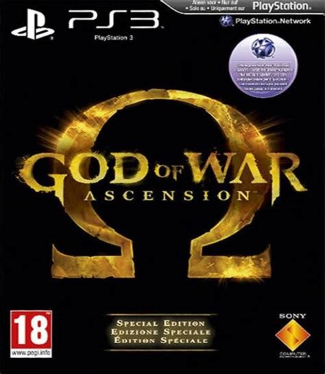 Games God Of War Ascension Special Edition Steelbook PS3