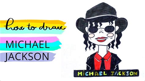 Easy Drawing How To Draw Michael Jackson Step By Step Easy