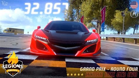 Asphalt 9 Legends PC Grand Prix Finals Round 4 Acura NSX GT3