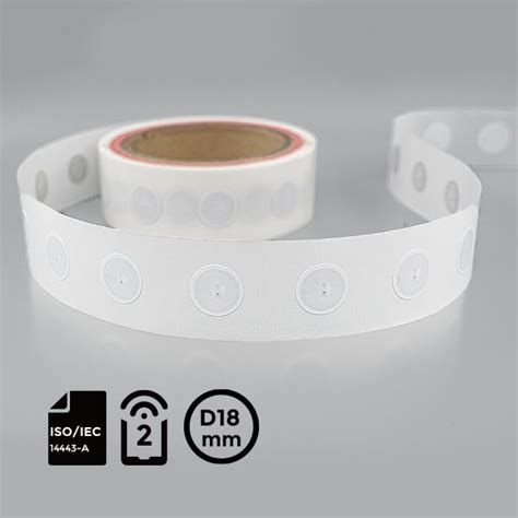 Nfc Label Nxp Ntag X Mm Iso A Nfc Type Rfid Label