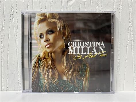 Christina Milian Cd Collection Album Its About Time Genre Etsy Uk