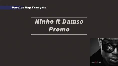 Ninho Promo Ft Damso Paroles Lycris YouTube