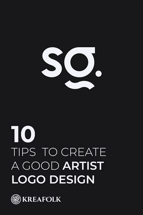 10 Tips to Create A Good Artist Logo Design | Artist logo, Logo design ...