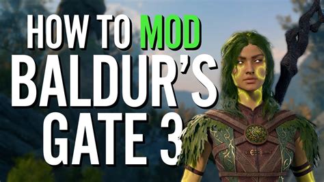 How To Easily Install Mods Baldur S Gate 3 Youtube