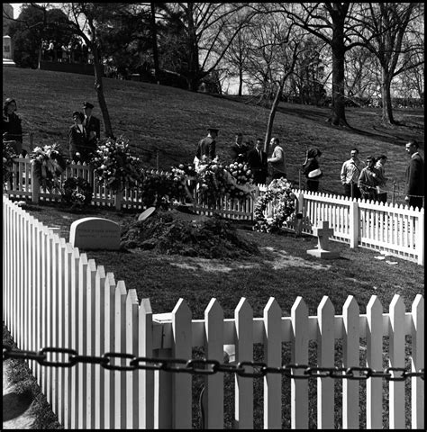 Original Grave Site Of President John F Kennedy The Portal To